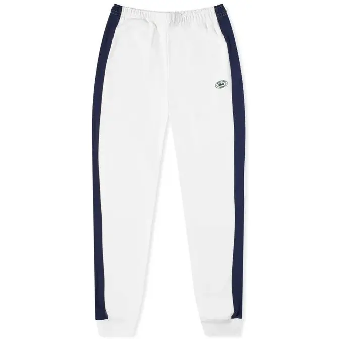 Sporty _ Rich x Lacoste Pique Track Pant Farine Feature