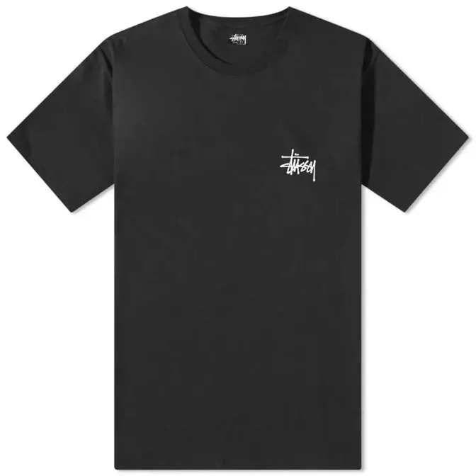 Stüssy Coral Basic Stüssy T-Shirt | Where To Buy | 1904870-BLAC | The ...