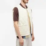 Stussy Diamond Quilted Vest front