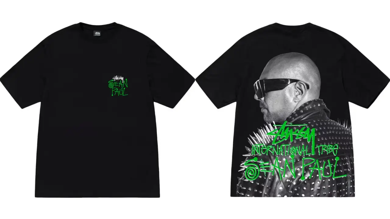 Stüssy x Sean Paul Get Busy With an Honorary T-Shirt Collab | The