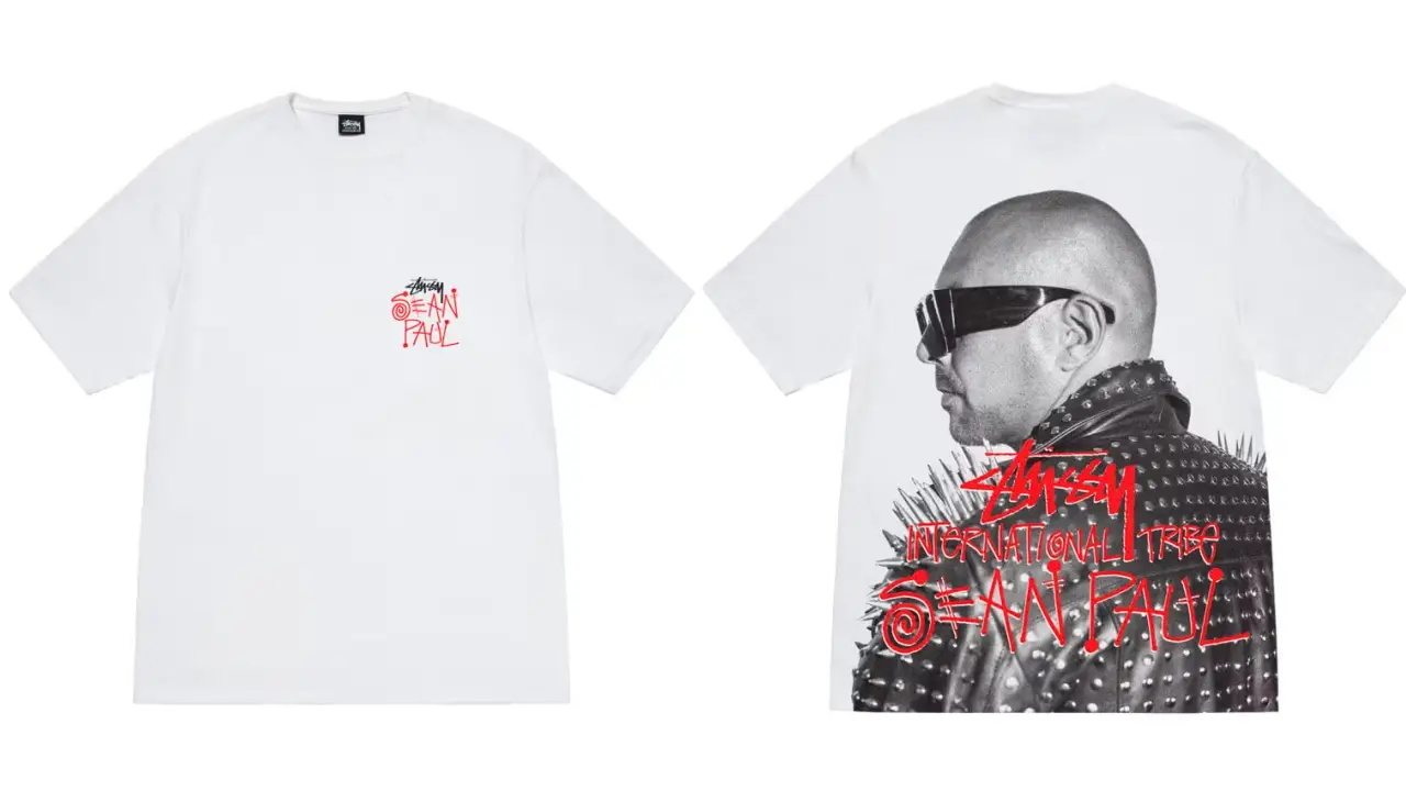 Stüssy x Sean Paul Get Busy With an Honorary T-Shirt Collab | The