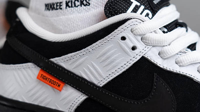 Nike SB x TIGHTBOOTH Dunk Low Pro Black White | Where To Buy