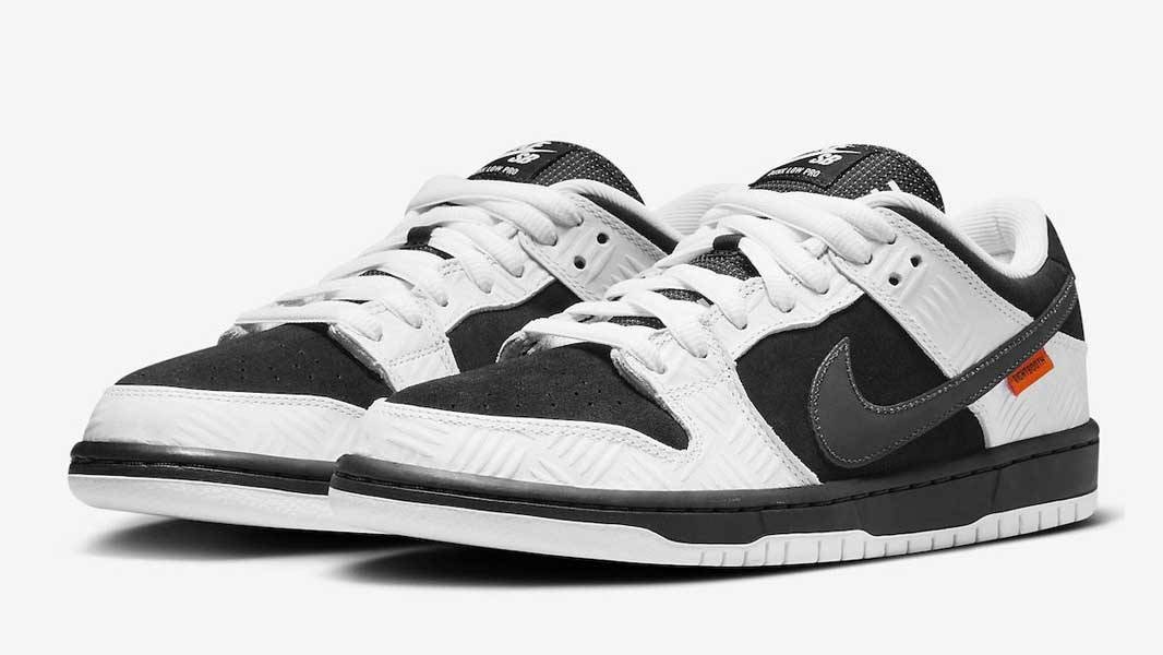 Nike SB x TIGHTBOOTH Dunk Low Pro Black White | Where To Buy 