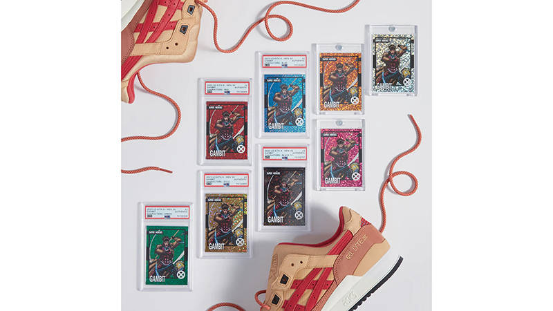 X-Men x KITH x ASICS GEL-LYTE 3 Gambit 1201A962-200 Cards