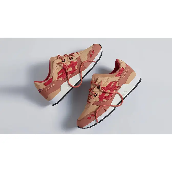 Asics gel lyte clearance 3 marzipan silver