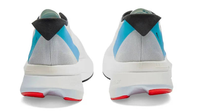 adidas Adizero Boston 12 White Light Aqua ID4237 Back
