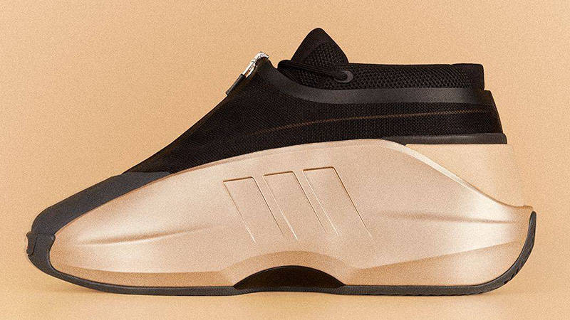 adidas Crazy IIInfinity Black Gold ID8729 front