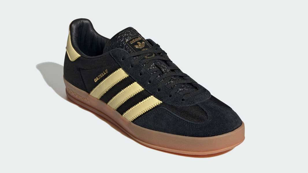 adidas Gazelle ブラック/イエロー 国内8月16日発売予定】 アディダス