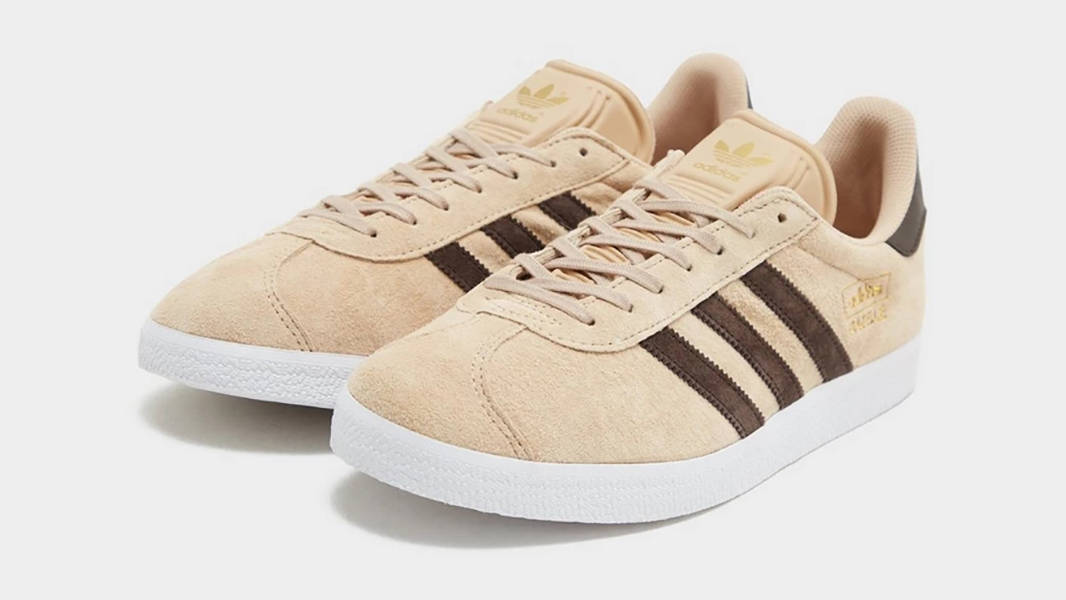 Adidas gazelle clearance beige suede