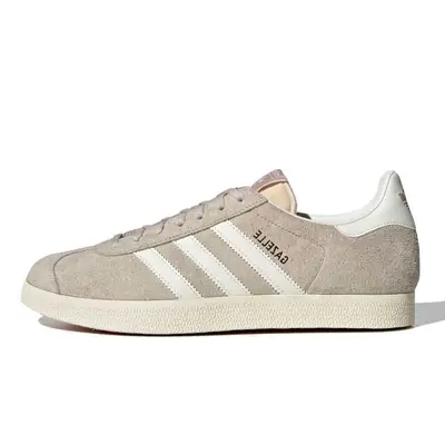 Adidas gazelle best sale beige womens