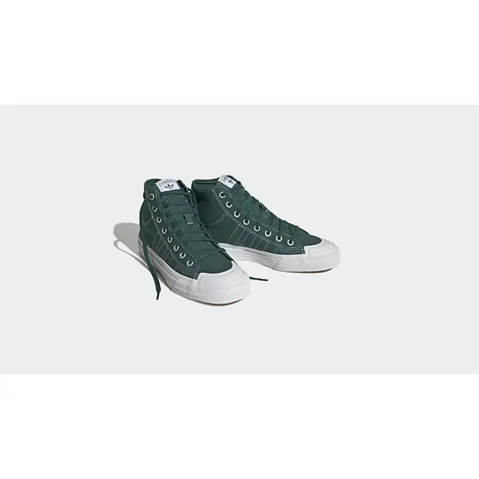 adidas Nizza Hi RF Collegiate Green | Where To Buy | H03858 | The Sole ...