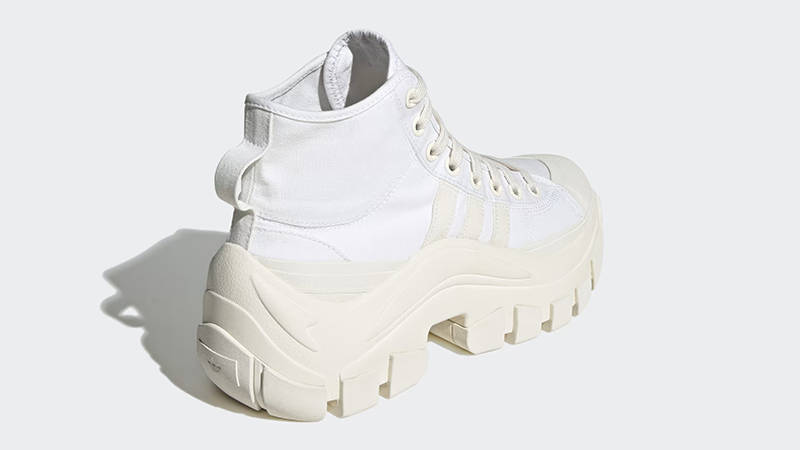 adidas Nizza High XY22 White Chalk White HR1441 Back