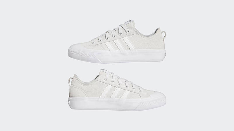 adidas Nizza Low ADV Crystal White feature