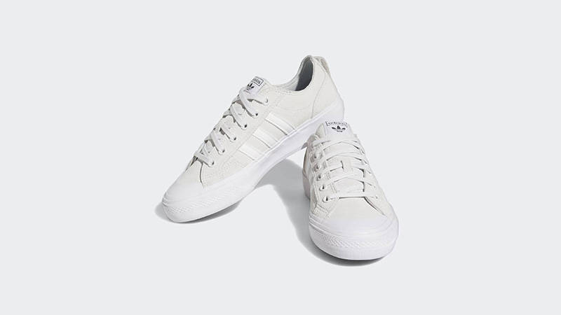adidas Nizza Low ADV Crystal White front
