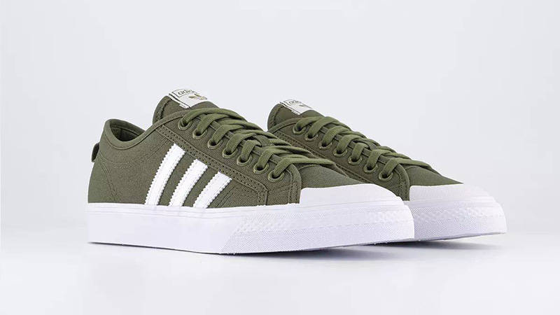 adidas Nizza Olive Strata HQ6763 front