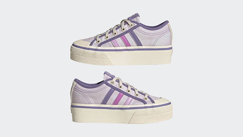 adidas Nizza Platform Almost Pink feature
