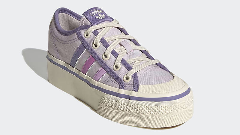 adidas Nizza Platform Almost Pink front