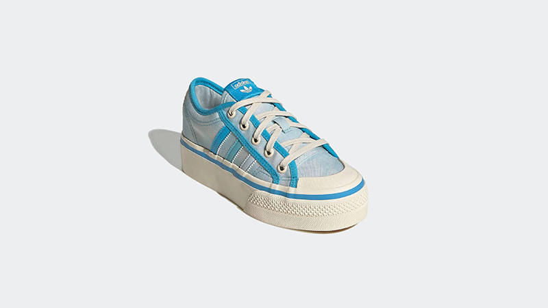 adidas Nizza Platform Low Almost Blue back