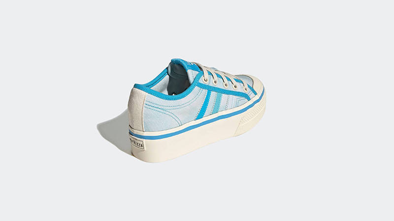 adidas Nizza Platform Low Almost Blue front