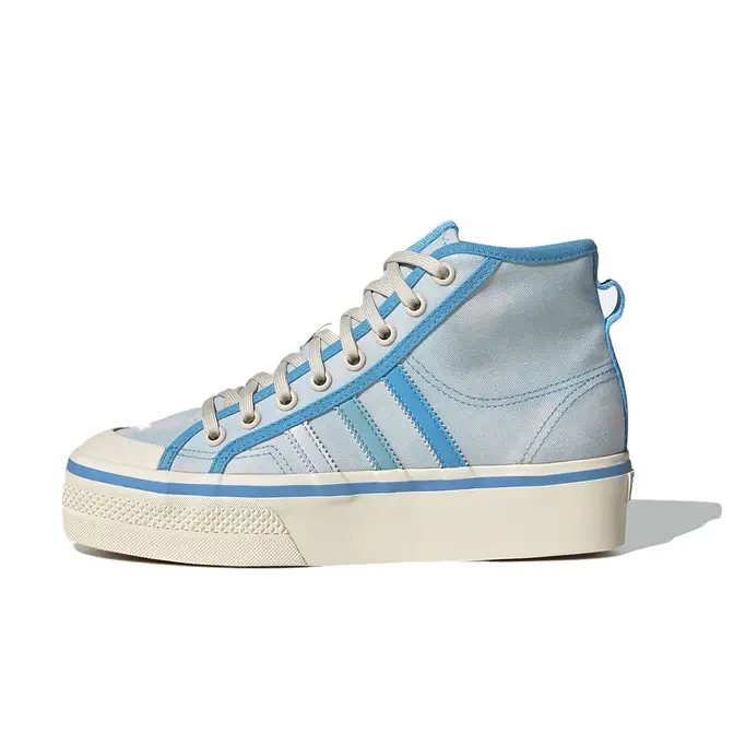 adidas Nizza Platform Mid Almost Blue | Where To Buy | GX4604 | The ...