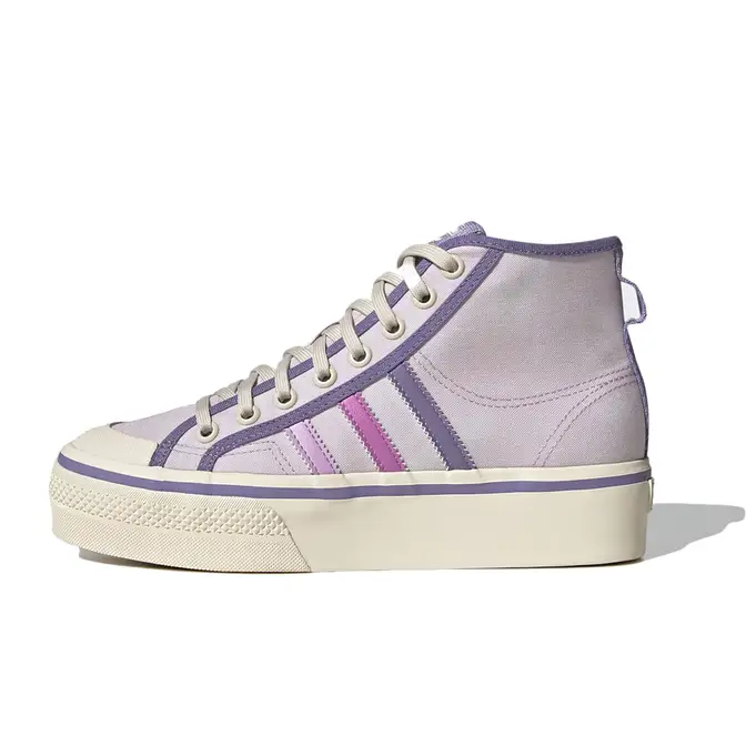 adidas Nizza Platform Mid Almost Pink | Where To Buy | GX4608 | The ...