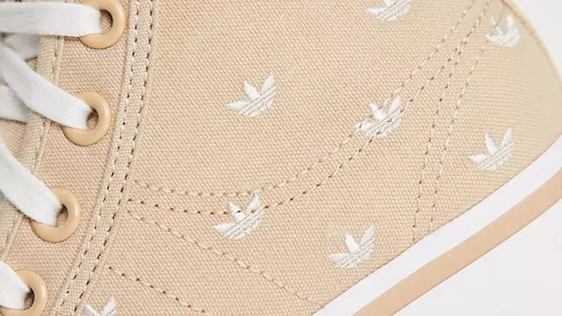 adidas Nizza Platform Mid Monogram Magic Beige IG5059 Detail