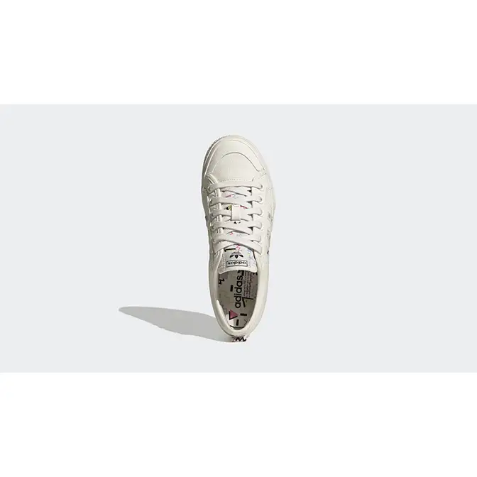 adidas Nizza Platform Off-White middle