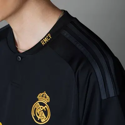 adidas Real Madrid 23/24 Third Jersey - Black