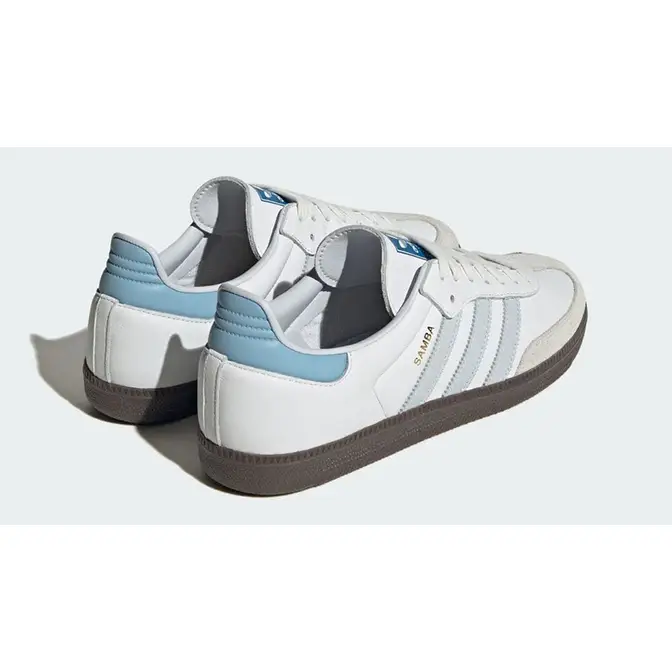 Samba og cheap white blue