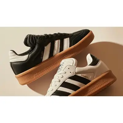 adidas Samba XLG Black White Gum | Where To Buy | IE1379 | The Sole ...