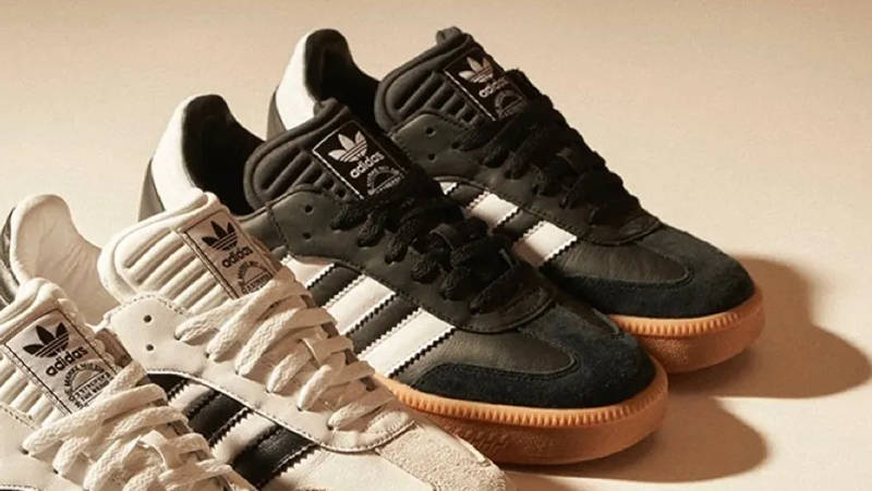 adidas Samba XLG Black White Gum Side 3