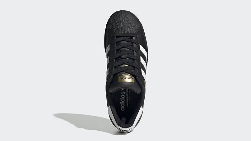 adidas Superstar GS Core Black White EF5398 Top