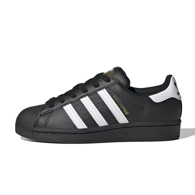 adidas Superstar GS Core Black White | Where To Buy | EF5398 | The Sole ...