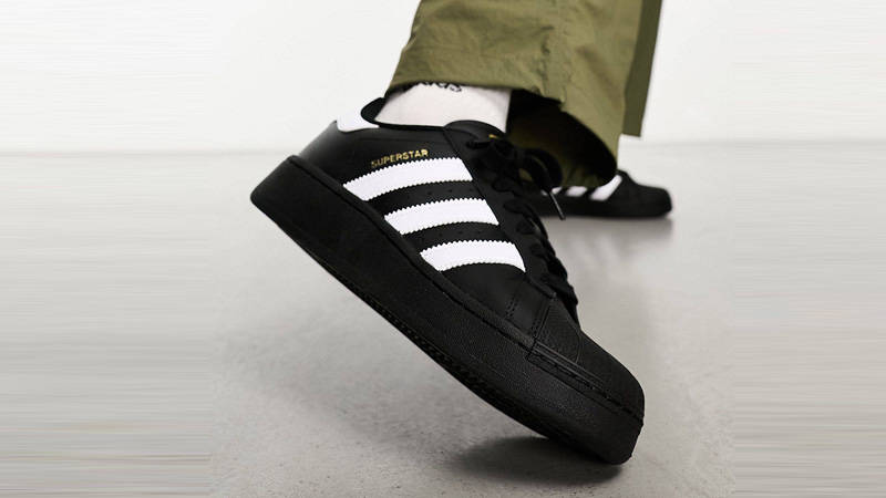 adidas Superstar XLG Black White Stripe