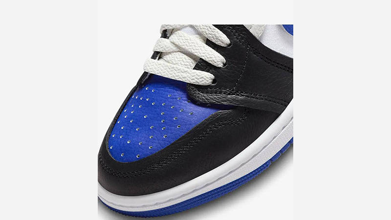 Air Jordan 1 High MM BlackBlue toebox