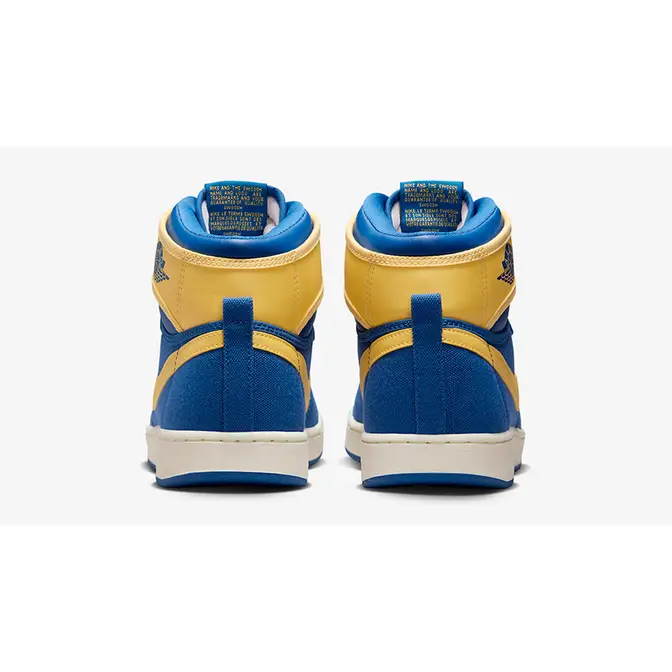 Blue and gold air jordan sale 1