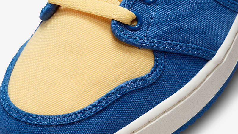 Air Jordan 1 KO True Blue Topaz Gold DO5047-407 Detail