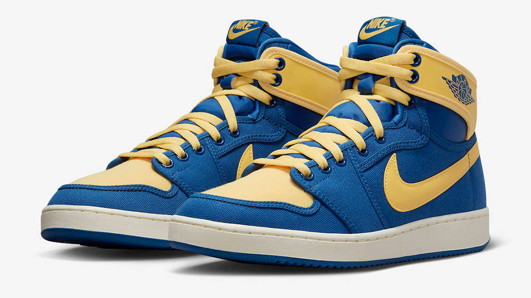 Air Jordan 1 KO True Blue Topaz Gold DO5047-407 Side