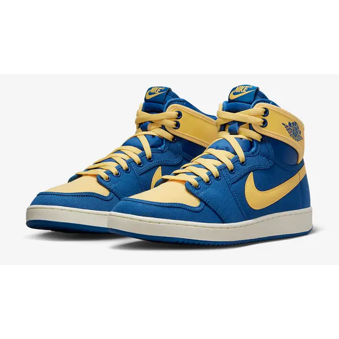 Air jordan 1 clearance blue and yellow