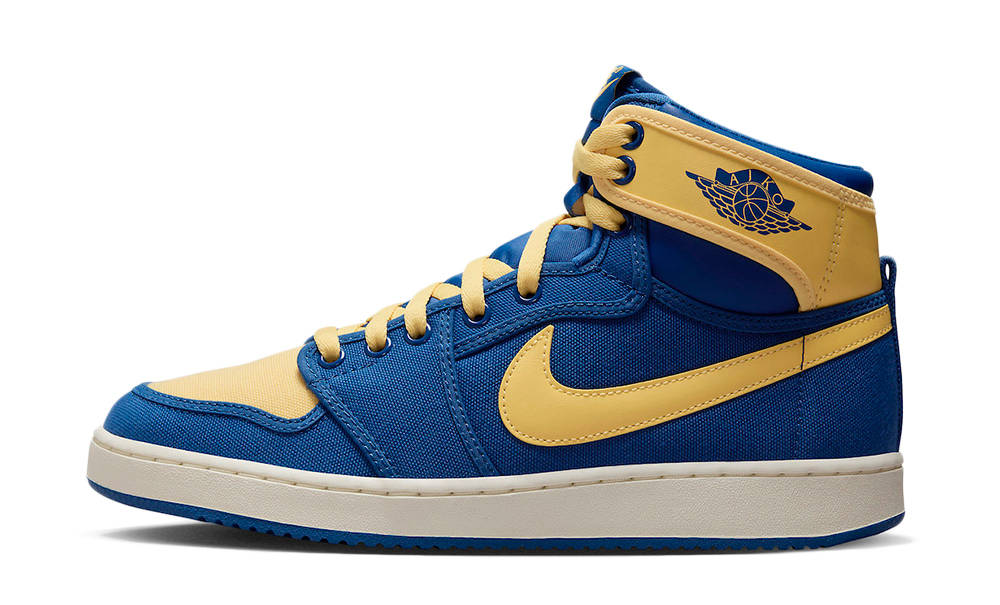 Blue white and gold air sale jordan 1