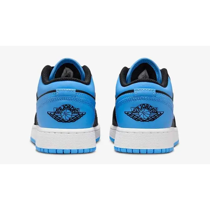 Air Jordan 1 Low GS Black University Blue | Where To Buy | 553560-041 ...