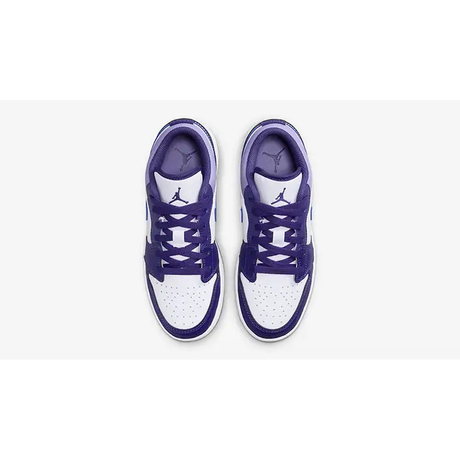 Air Jordan 1 Low GS Blueberry | Where To Buy | 553560-515 | The Sole ...