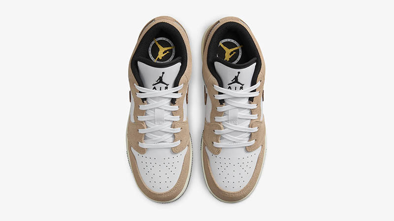 Air Jordan 1 Low GS Brown Elephant DZ4130-201 Top