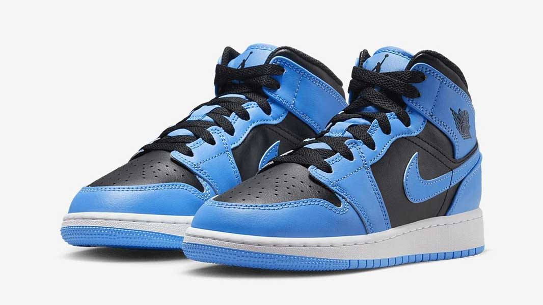 Air Jordan Mid GS Black University Blue Where To Buy DQ8423-401