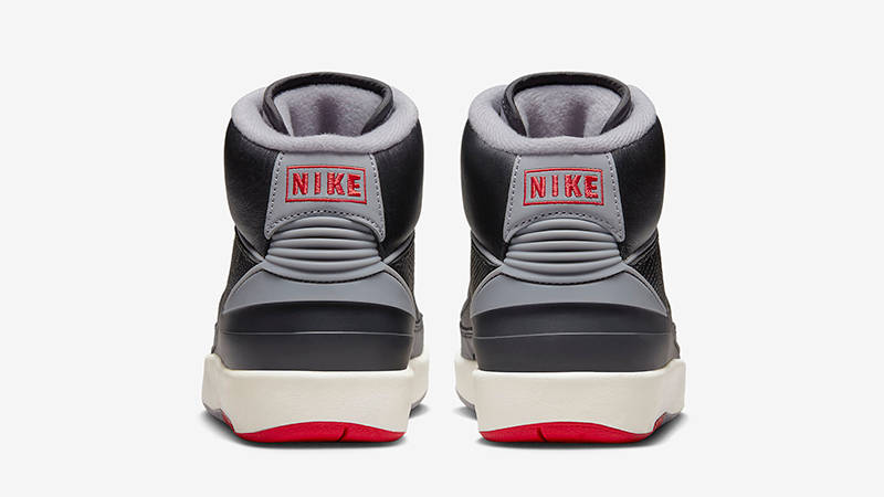 Air Jordan 2 GS Black Cement DQ8562-001 Back