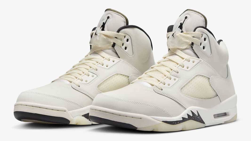 jordan 5 off white sail restock