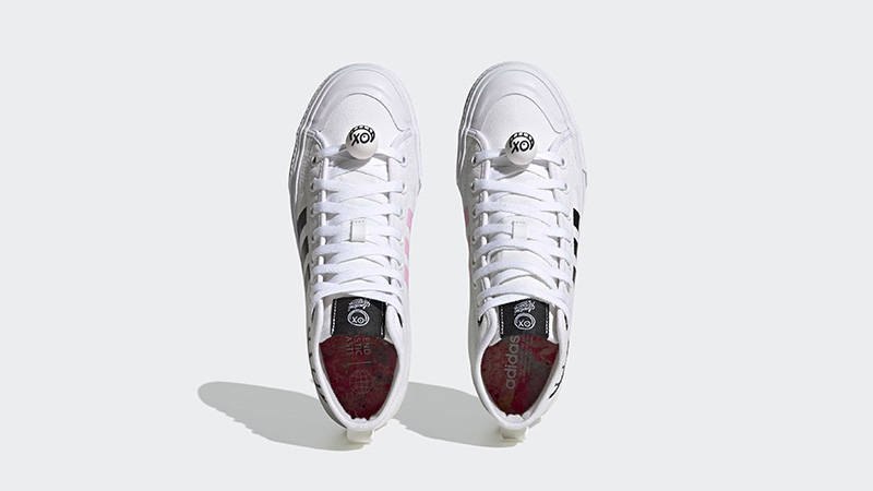 Andre Saraiva x adidas Nizza Hi RF White middle
