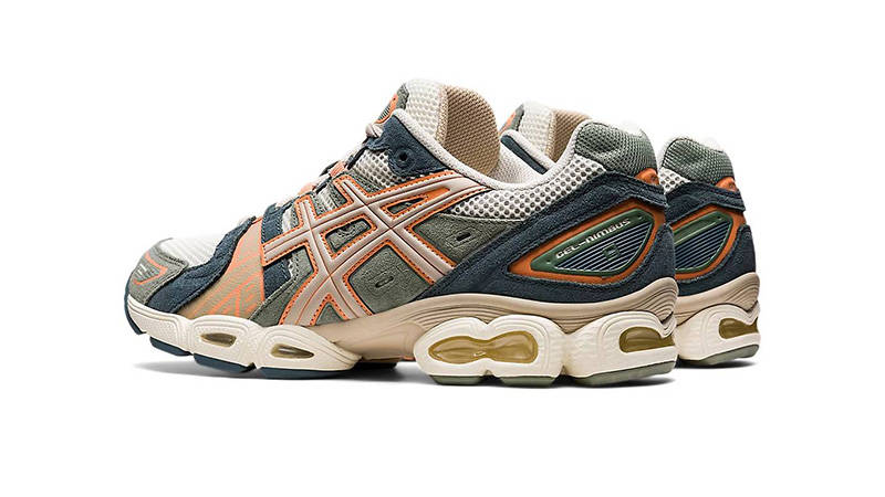 ASICS Gel-Nimbus 9 Cream Feather Grey back