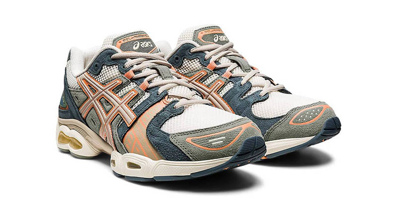 ASICS Gel-Nimbus 9 Cream Feather Grey front