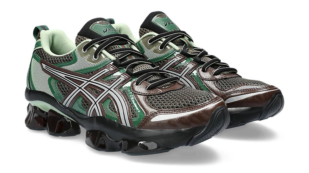 靴 asics GEL-QUANTUM KINETIC Green 23.5 ASICS Gel Quantum Kinetic Dark Sepia Green | Where To Buy